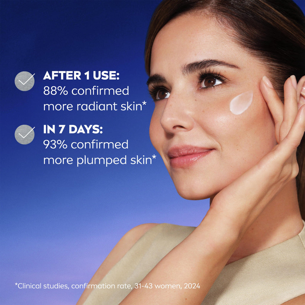 NIVEA CELLULAR Epigenetics Age Rewind Face Serum, 30ml Anti-Wrinkle Hyaluronic Acid Serum for Firmer Skin - Damaged Box