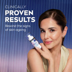 NIVEA CELLULAR Epigenetics Age Rewind Face Serum, 30ml Anti-Wrinkle Hyaluronic Acid Serum for Firmer Skin - Damaged Box