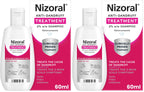 Nizoral Anti-Dandruff Treatment Shampoo 60ml - Ketoconazole for Itchy, Flaky Scalp Control