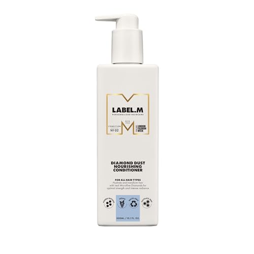 LABEL.M Diamond Dust Nourishing Conditioner 300ml - With Recyclable Pump - Damaged Box