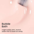 OPI Nail Lacquer - Bubble BathTM - Chip Resistant & Long-Lasting Pink Nail Polish with OPI Pro-Wide Brush (15ml)