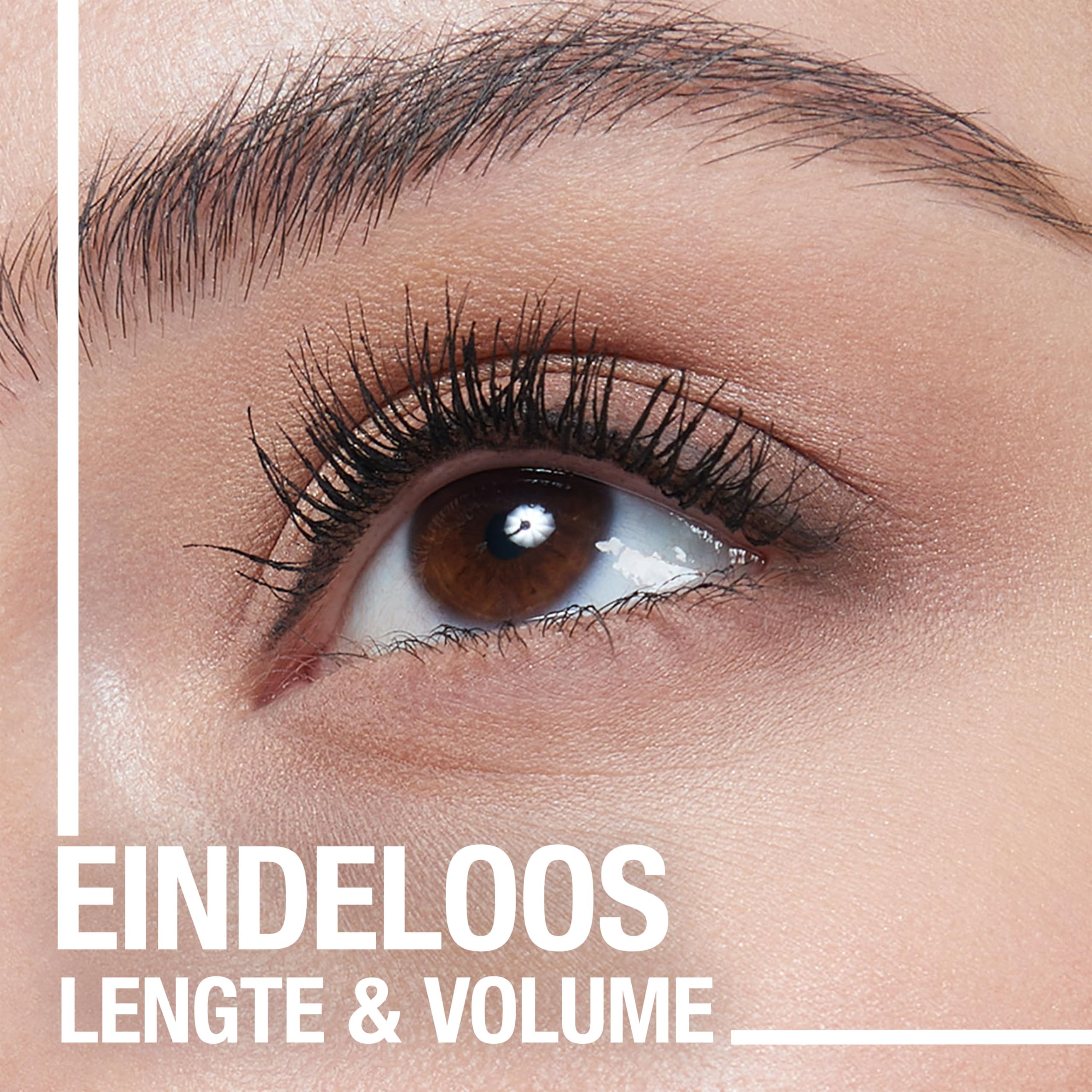 Maybelline Lash Sensational Sky High Mascara - Volumizing, Lengthening, Thickening - Flake-Free Washable Black Mascara with Bamboo Extract - Damaged Box