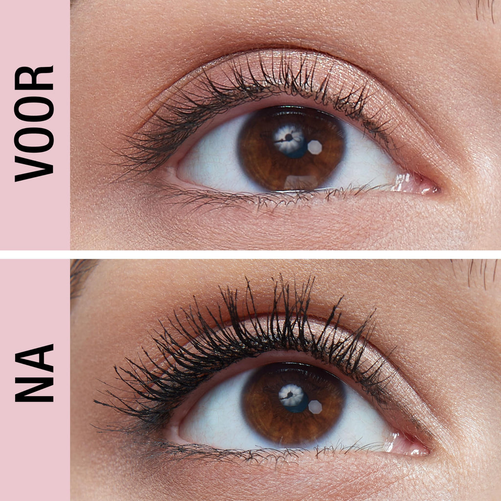 Maybelline Lash Sensational Sky High Mascara - Volumizing, Lengthening, Thickening - Flake-Free Washable Black Mascara with Bamboo Extract - Damaged Box