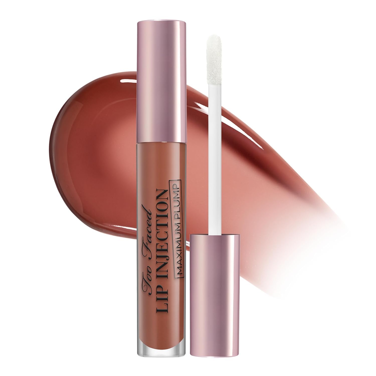 Too Faced Lip Injection Maximum Plump Extra Strength Lip Plumper Gloss | Hydrating + Plumping, 4.1ml - Damaged Box