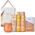 Sanctuary Spa Signature Pamper Hamper Gift Set for Women - Vegan Body Care Collection with Reusable Box - Birthday and Christmas Gifting
