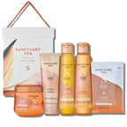 Sanctuary Spa Signature Pamper Hamper Gift Set for Women - Vegan Body Care Collection with Reusable Box - Birthday and Christmas Gifting