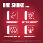 SlimFast Strawberry Meal Replacement Shake 6 x 325ml Bottles - 204 Cals, 15g Protein, 23 Vitamins & Minerals, No Added Sugar - Damaged Box - BBE 12/2026