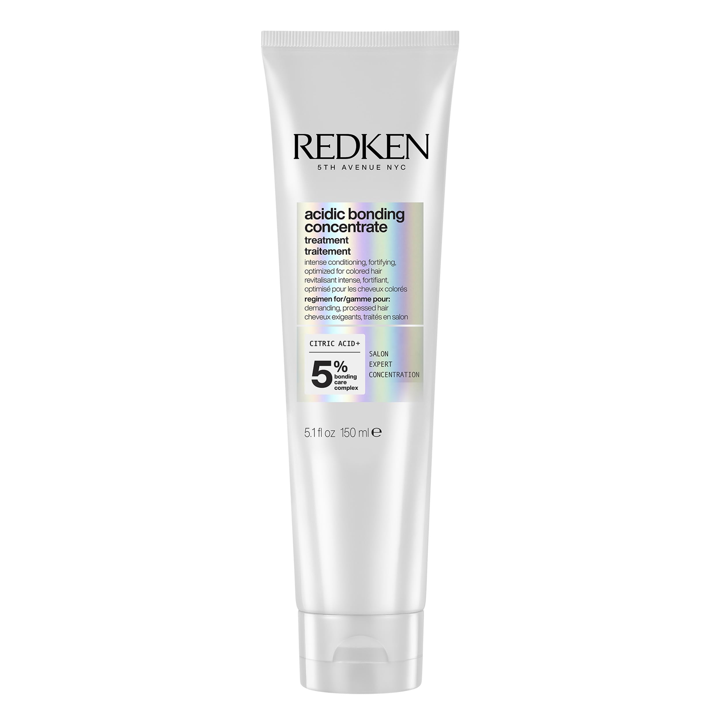 Redken | Leave-in Treatment, Repairs & Protects Colour-Treated Hair, Acidic Perfecting Concentrate, 150 ml - Damaged Box