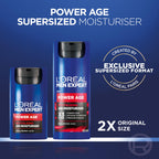 L'Oreal Men Expert Power Age Moisturiser, Hydrating & Revitalising Hyaluronic Acid Moisturiser for Men, designed for Ageing, Dry & Dull Skin 100ml, 1