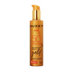 Nuxe Sun Gold Tanning Sun Oil SPF50 150ml, Protective Sun Oil, Shields Face & Body from UVA/UVB & Blue Light, Prevents Dark Spots & Signs of Ageing, Water-Resistant Formula
