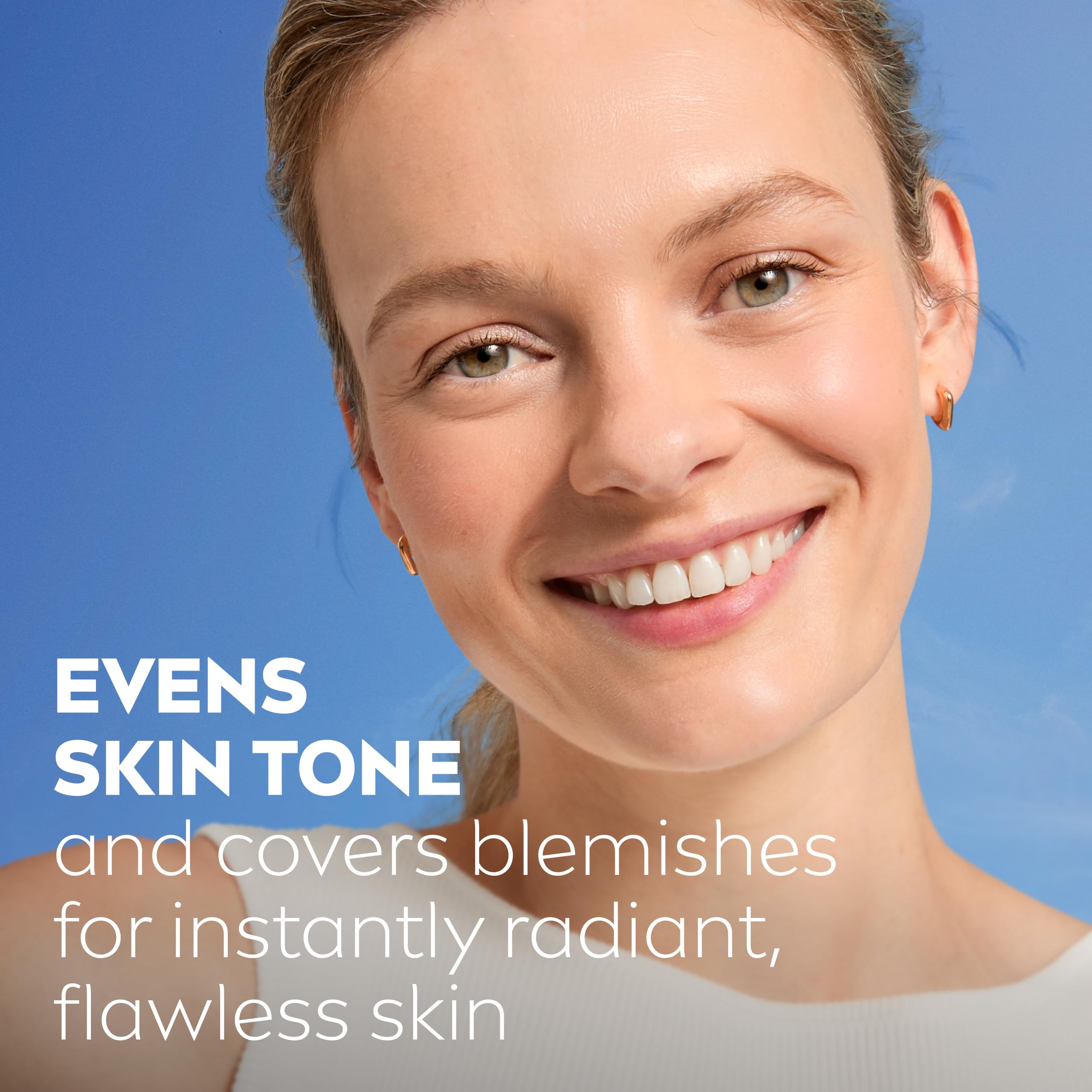 NIVEA BB Tinted Moisturiser SPF 15 Medium 50ml - 24H Hydrating BB Cream with Jojoba Oil for Even Skin Tone - Damaged Box