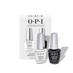 OPI Infinite Shine Nail Polish Base & Top Coat Duo Pack - Intense Shine & Nail Polish Protection - with OPI Pro-Wide Brush (2x15ml) - Damaged Box
