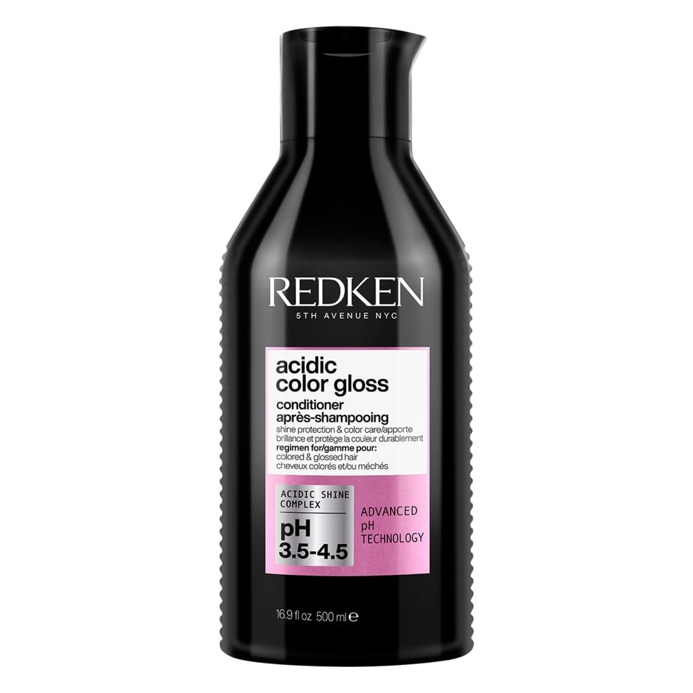 Redken Acidic Color Gloss Conditioner 300ml - Colour Protection and Shine for Colour Treated Hair - Sulphate-Free Glossing Treatment