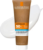 La Roche-Posay Anthelios Hydrating Body Lotion SPF50+, Broad-Spectrum Sunscreen, UVB and UVA Protection, Lightweight Non-Greasy Formula, Suitable for Sensitive Dry skin, 250ml - BBE 03/2028