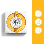 Roger & Gallet Bois d'Orange Scented Soap 100g - Perfumed Body Bar with Essential Oils - Luxury French Toiletries For Men and Women