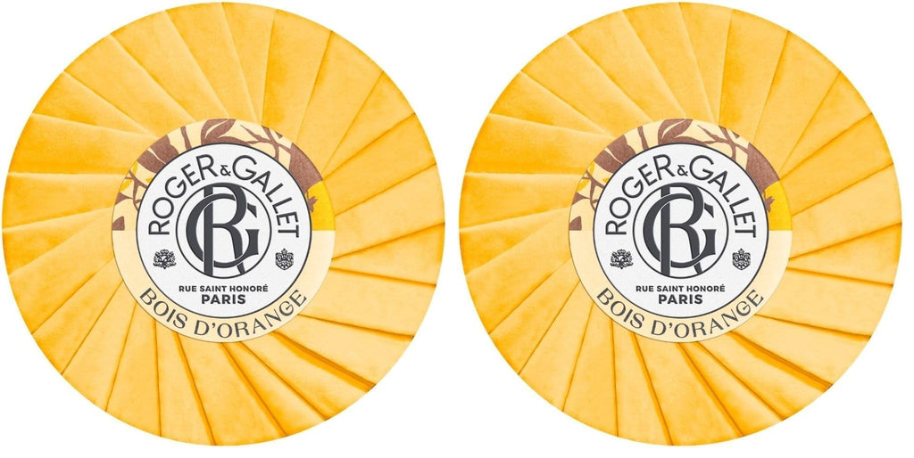 Roger & Gallet Bois d'Orange Scented Soap 100g - Perfumed Body Bar with Essential Oils - Luxury French Toiletries For Men and Women