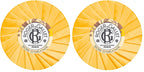 Roger & Gallet Bois d'Orange Scented Soap 100g - Perfumed Body Bar with Essential Oils - Luxury French Toiletries For Men and Women