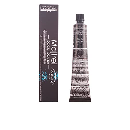 L'Oreal Majirel Cool Cover Hair Colour 50ml - 5.1 CC Hellbraun Asch Permanent Hair Dye - Damaged Box