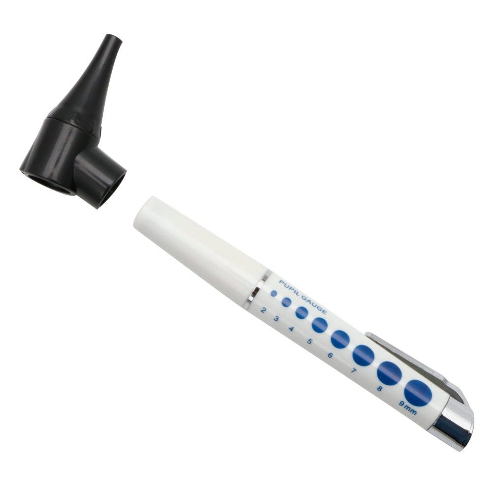 Bysameyee Portable Otoscope - Handheld Ear Care Tool with 4 Tips for Doctors, Nurses, Students - Damaged Box