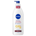 NIVEA Q10 60+ Mature Skin Body Lotion 400ml — Firming Cream with Argan Oil — 72H Moisturising for Ageing Skin