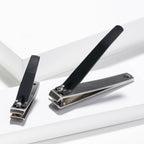 Tweezerman Nail Clipper Set - Stainless Steel Fingernail & Toenail Clippers - Straight & Curved Edge - 2 Pack - Damaged Box