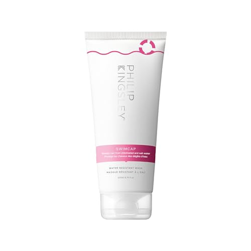 Philip Kingsley Swimcap Water Resistant Mask - Chlorine & UV Protection for Hair - 200ml Swim Hair Mask - Damaged Box