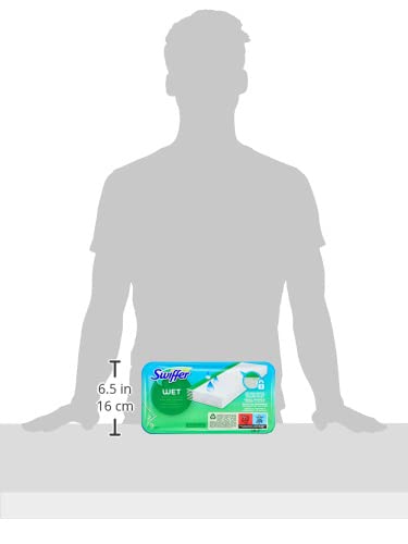 Swiffer WetJet Mop Cloths Refills - 24 Count Wet Mopping Pads for Floor Cleaner