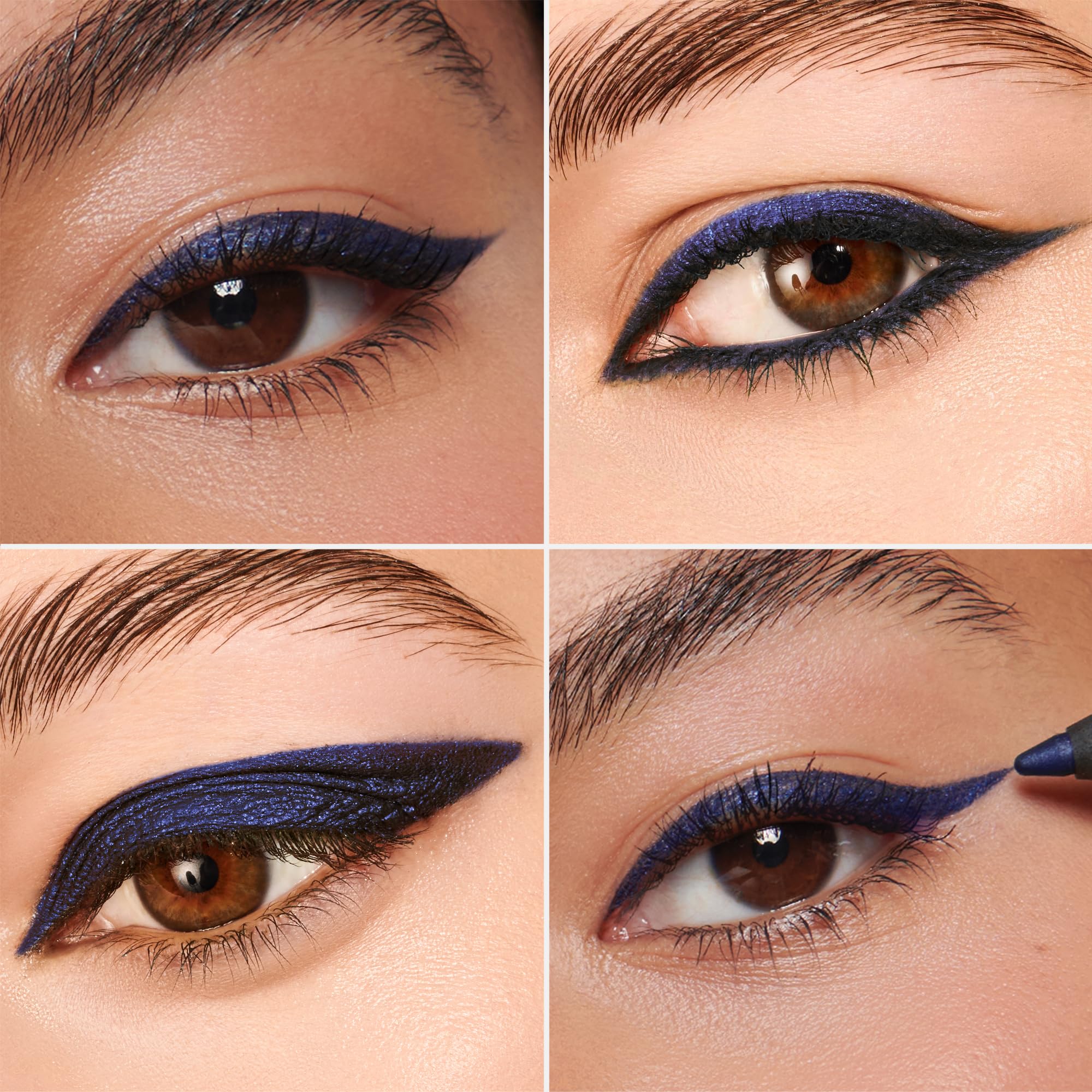 Wonderskin 1440 Longwear Eyeliner Pencil - Waterproof, Sharpenable, Smudge-Proof, Blueberry Blue Purple - Damaged Box