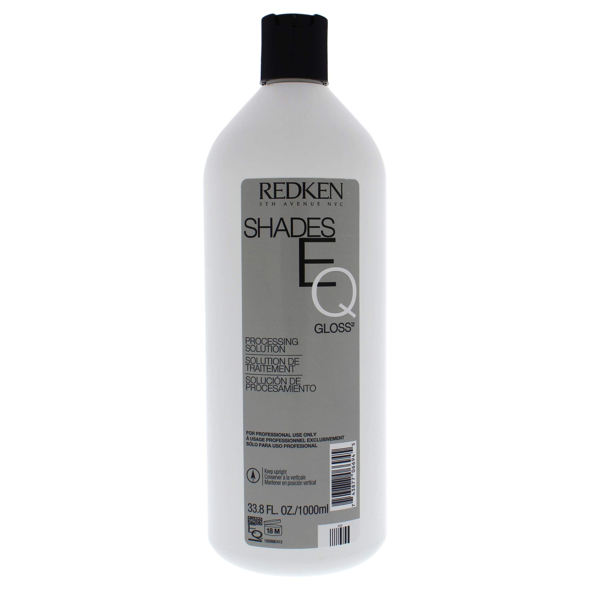 Redken Shades EQ Gloss Processing Solution 1000ml 1 Litre Developer for Demi-Permanent Hair Colour Dye Professional Salon Formula
