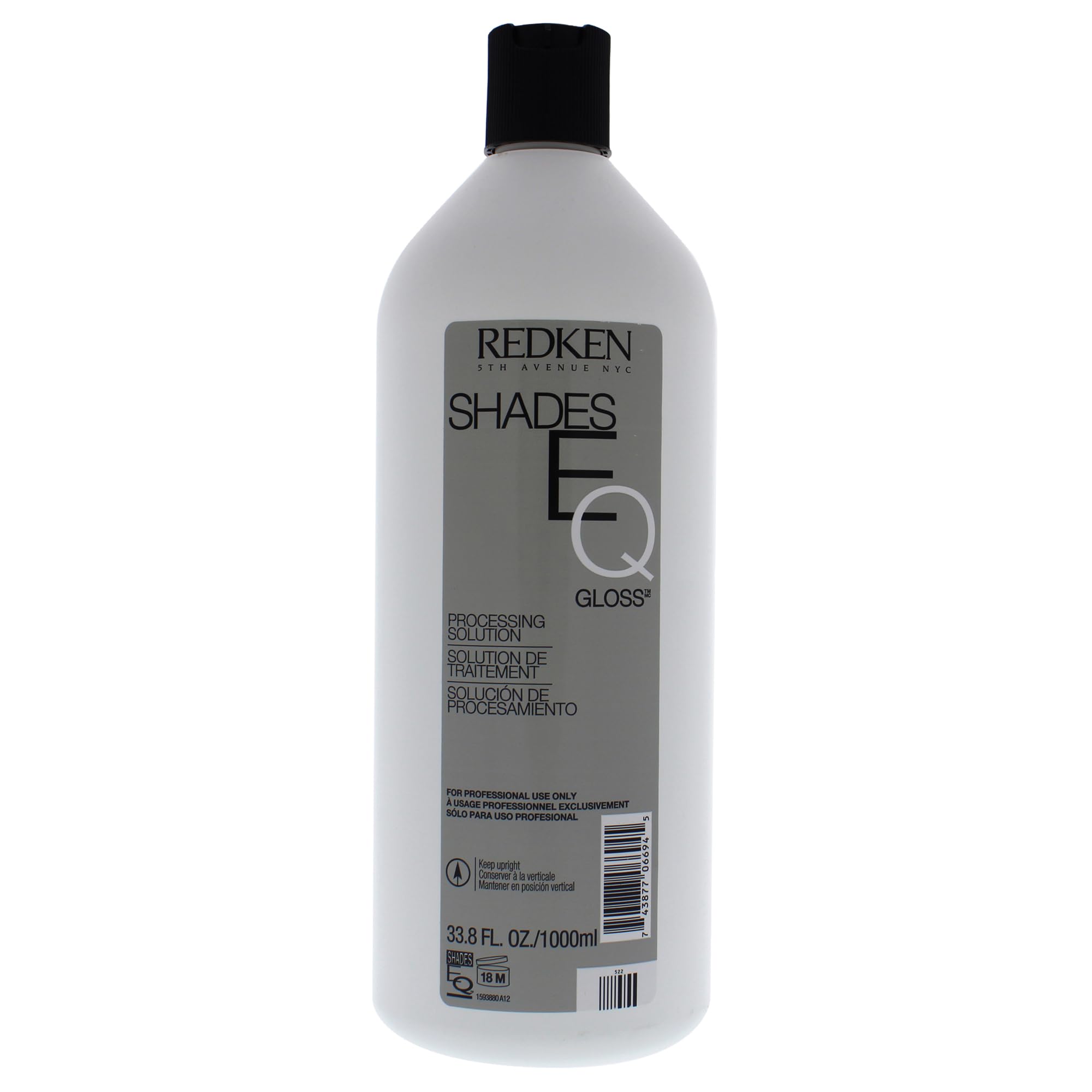 Redken Shades EQ Gloss Processing Solution 1000ml 1 Litre Developer for Demi-Permanent Hair Colour Dye Professional Salon Formula