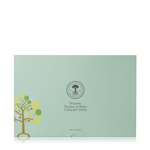 Neal's Yard Remedies Mother and Baby Collection Gift Set for New Mums 7 Piece Organic Skincare Kit for Delicate Skin Baby Shower Present - Damaged Box