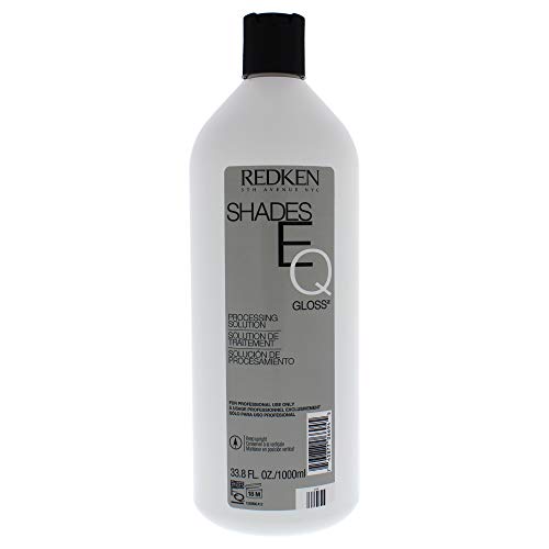 Redken Shades EQ Gloss Processing Solution 1000ml 1 Litre Developer for Demi-Permanent Hair Colour Dye Professional Salon Formula