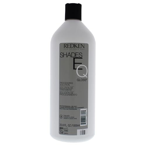 Redken Shades EQ Gloss Processing Solution 1000ml 1 Litre Developer for Demi-Permanent Hair Colour Dye Professional Salon Formula
