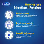 Nicotinell 14mg Nicotine Patches - 7 Patches, 24h Craving Control, Step 2 Moderate Smokers Stop Smoking Aid - BBE 07/2028
