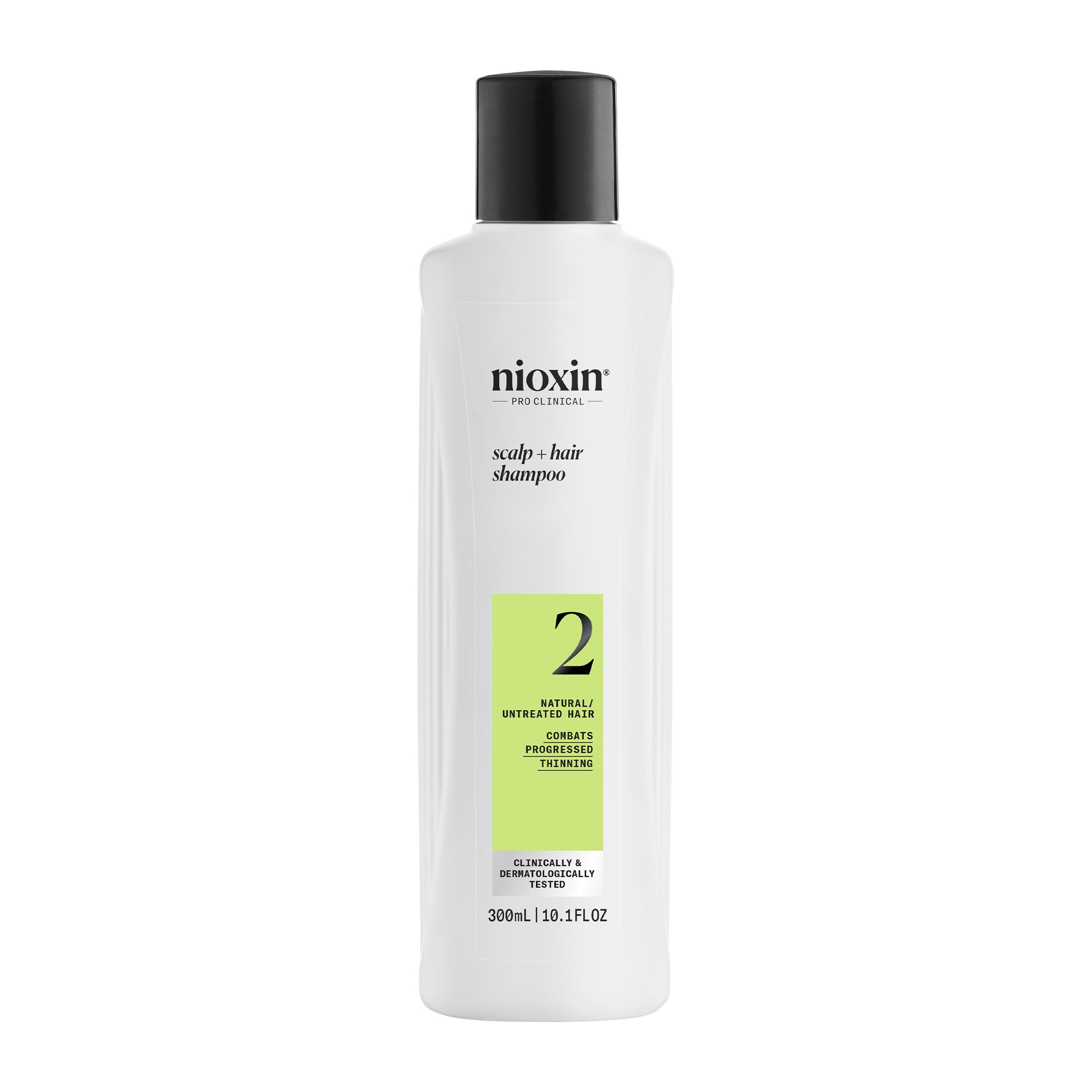 Nioxin System 2 Scalp + Hair Shampoo - Natural Hair Thinning Treatment - Biotin & Niacinamide - 300ml - Damaged Box