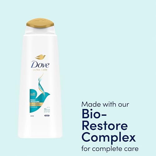 Dove Nutritive Solutions Daily Moisture 2-in-1 Shampoo & Conditioner 400ml for Dry Damaged Hair - Damaged Box