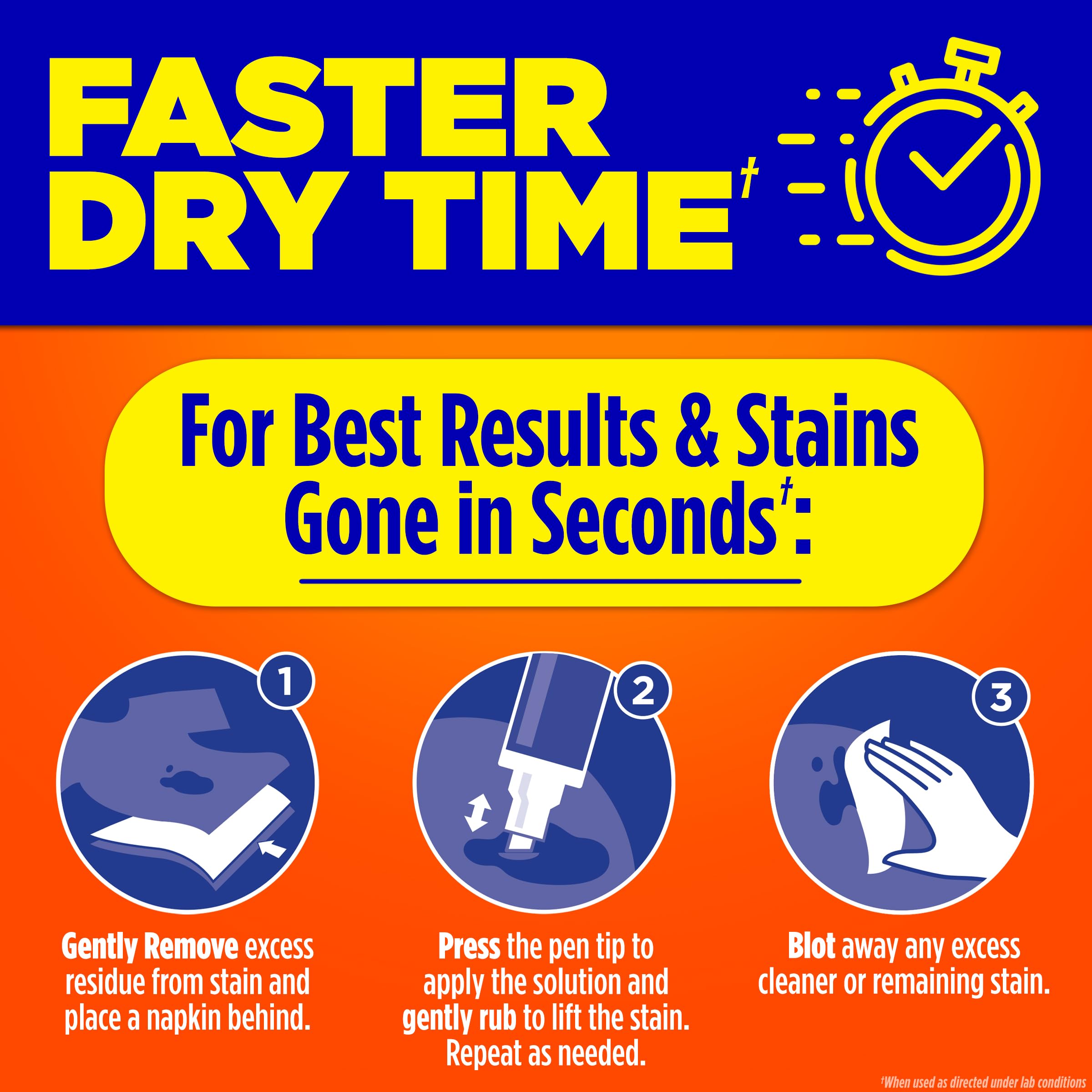 Tide To Go Instant Stain Remover Pen - Travel & Pocket Size - 3 Count Laundry Spot Cleaner - Very Good
