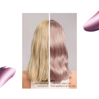 Wella Professional Color Fresh Mask, Temporary Hair Color Refresh Treatment, Semi-Permanent Hair Dye, Hair Gloss Treatment, Lilac Frost, 500 ml - Damaged Box