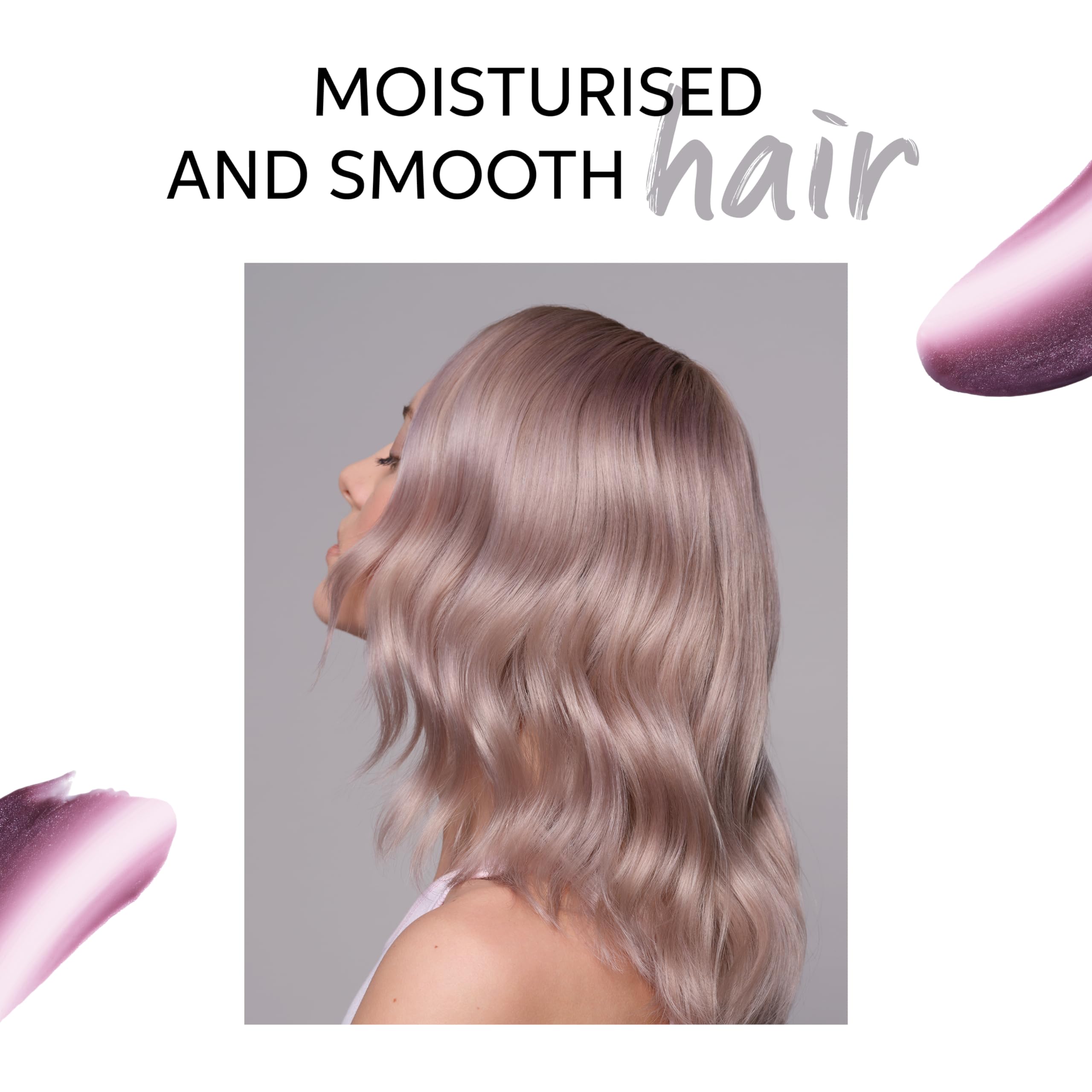 Wella Professional Color Fresh Mask, Temporary Hair Color Refresh Treatment, Semi-Permanent Hair Dye, Hair Gloss Treatment, Lilac Frost, 500 ml - Damaged Box