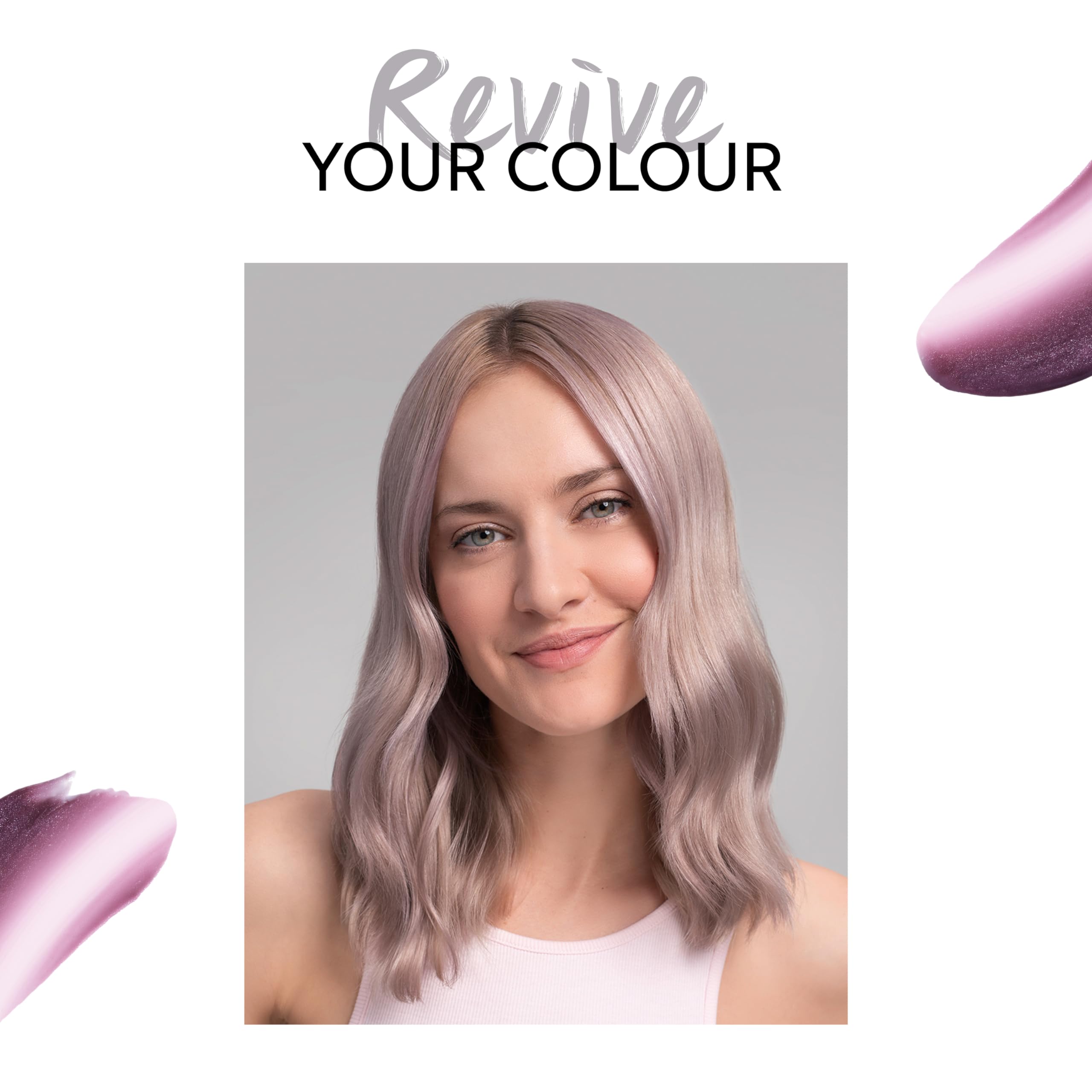 Wella Professional Color Fresh Mask, Temporary Hair Color Refresh Treatment, Semi-Permanent Hair Dye, Hair Gloss Treatment, Lilac Frost, 500 ml - Damaged Box