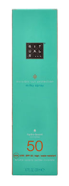 Rituals 1246-52487 Beauty Care The Ritual of Karma Sun Pretection Milk Spray SPF50 200 ml for Adults, Ideal for Long-Lasting Everyday Fragrance wear, 200 ml, spf50 - Damaged Box