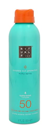 Rituals 1246-52487 Beauty Care The Ritual of Karma Sun Pretection Milk Spray SPF50 200 ml for Adults, Ideal for Long-Lasting Everyday Fragrance wear, 200 ml, spf50 - Damaged Box