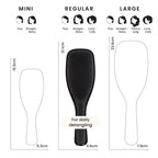 Tangle Teezer Ultimate Detangler Hairbrush - Liquorice Black - Wet & Dry Hair - Reduces Breakage & Knots - Damaged Box