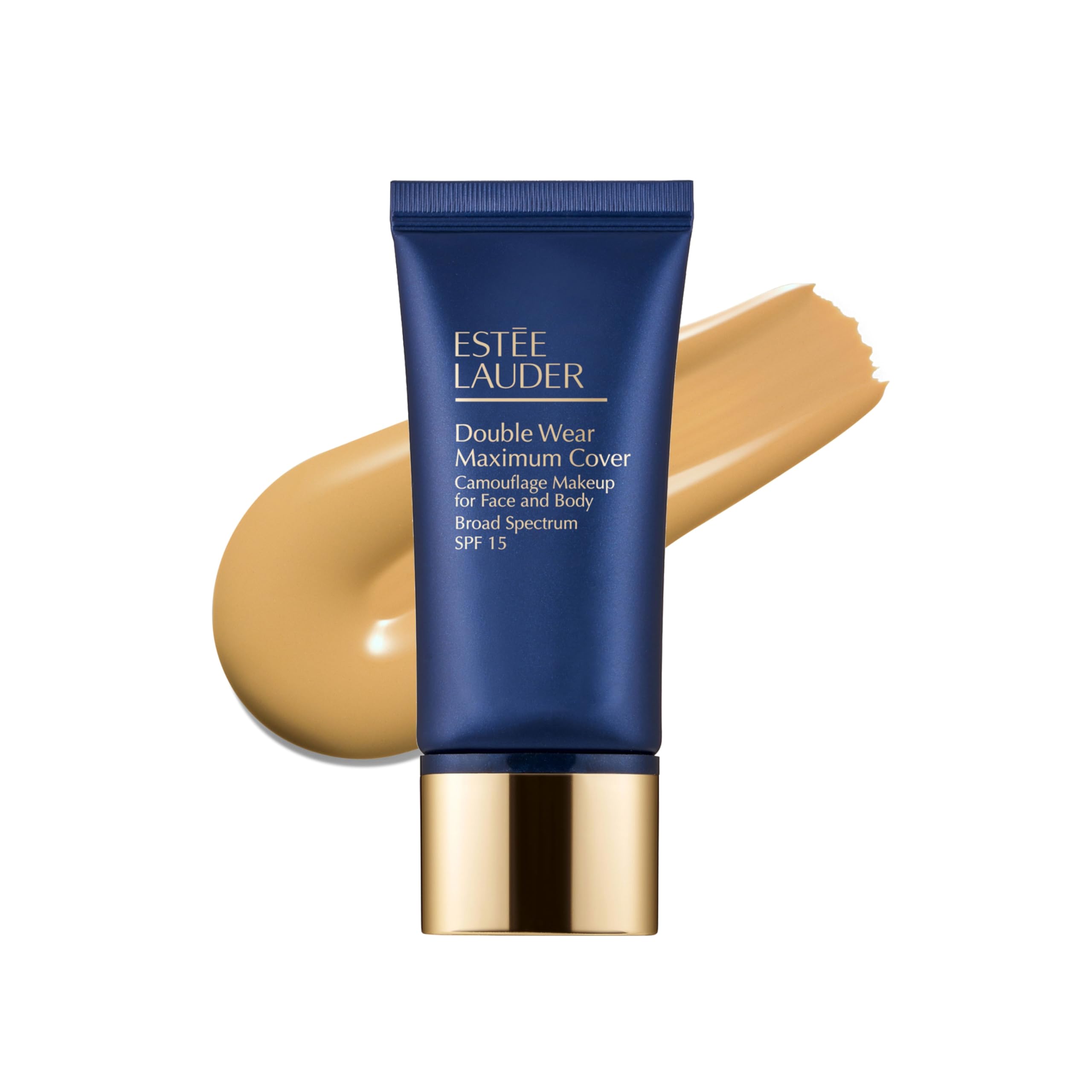 Est'ee Lauder Double Wear 24-Hour Maximum Cover Camouflage Foundation for Face and Body SPF 15 | Full Coverage | Covers Scars & Tattoos, 30 ml - Damaged Box