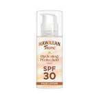 Hawaiian Tropic Hydrating Protection Face Sunscreen SPF 30 UVA plus UVB Protection, 50 ml, 12-Hour Moisturisation, Make Up Compatible, Water Resistant, Vegan