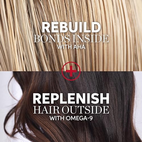 Wella Professionals Ultimate Repair x Smooth Duo Gift Set - Miracle Hair Rescue & Oil Serum - Repairing & Smoothening Hair Care Gift Set with Squalane, AHA & Omega-9 (30ml + 30ml) - Damaged Box