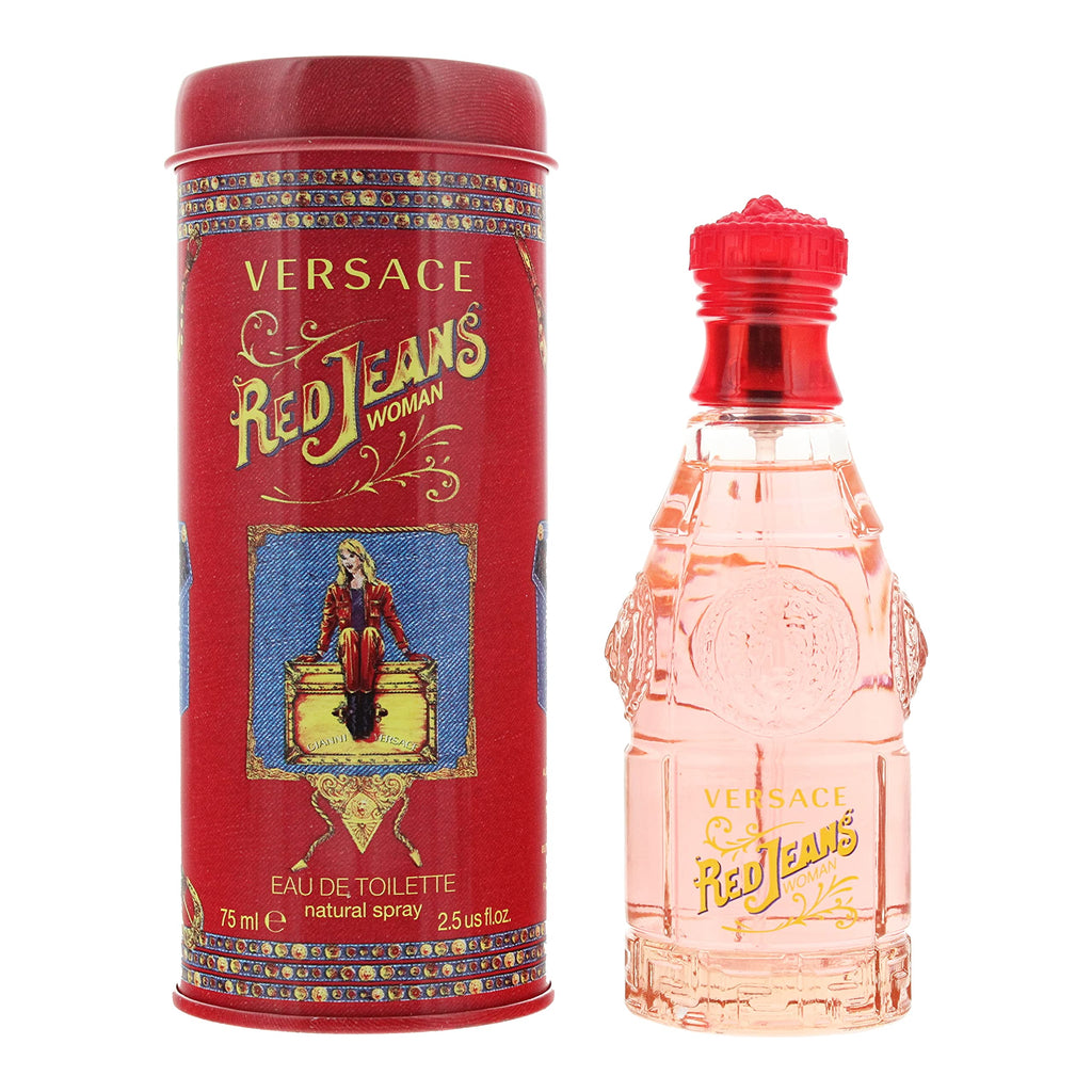 Versace Red Jeans Eau de Toilette 75ml - Damaged Box