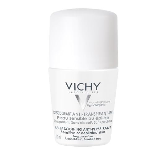 Vichy Deodorant Roll-On 48h Antiperspirant 2 x 50 ml - Damaged Box