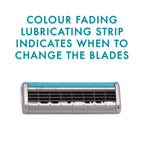 Wilkinson Sword Quattro Titanium Sensitive Razor Blades - 8 Pack Refills for Men