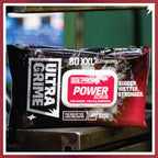 UltraGrime PRO Power Scrub Wet Wipes - Heavy-Duty Cleaning Cloths, Hand Wipes, Multi-Purpose, Alcohol-Free, 80 Pack